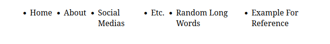 Initial navigation white-space problem